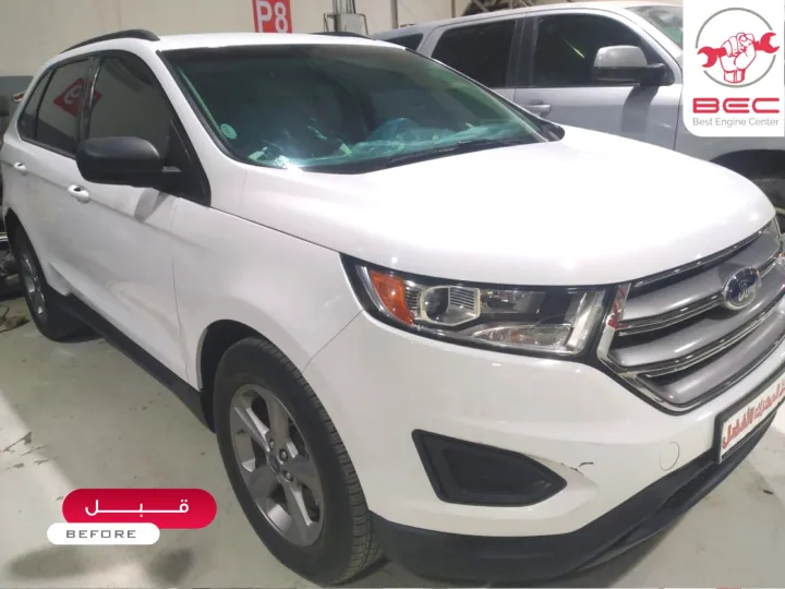 سيارة فورد قبل رش البوية في مركز المحرك الأفضل