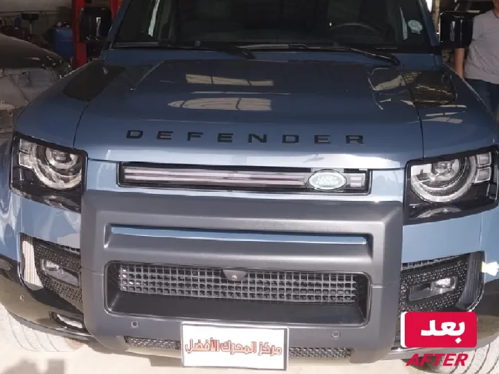 إصلاح الصدمات الأمامية بعد حادث – نتيجة التشطيب النهائي