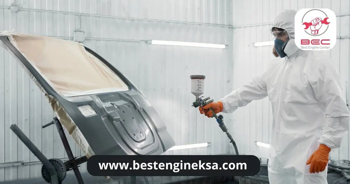 ليش بيطلع فرق لون البوية بعد رش باب أو رفرف؟ الأسباب والحل